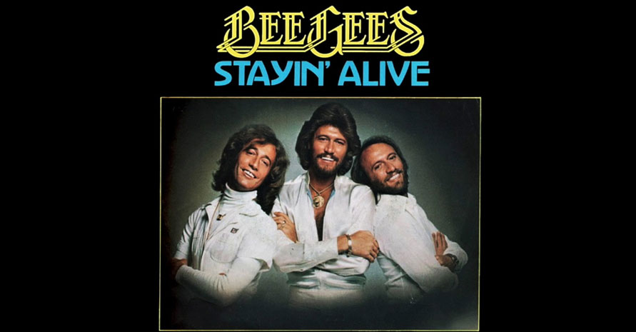 Bee Gees - Stayin’ Alive - I Love Music - Radio